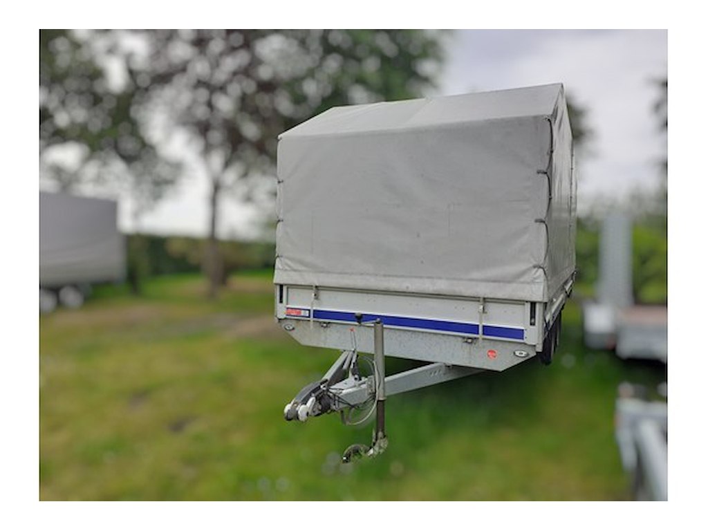 Leje af 3500kg Presennings Trailer 1 dag
