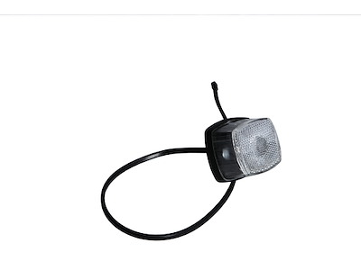 Pos.lygte  hvid m/ Kabel
